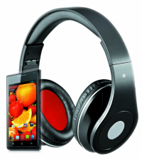 Słuchawki z mikrofonem Na głowę REBELTEC Audiofeel Czarne (1.6m /3.5 mm (4-biegunowy) wtyk/Czarny) 
