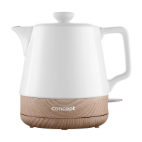Czajnik CONCEPT RK0060 Biały (1L /1200W /Biały ) 