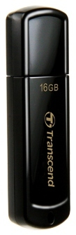 Pendrive TRANSCEND JetFlash 350 16 GB (16 GB /USB 2.0 /Czarny ) 