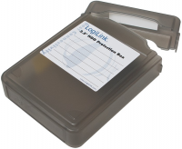 Pudełko ochronne do HDD 3.5' czarne 