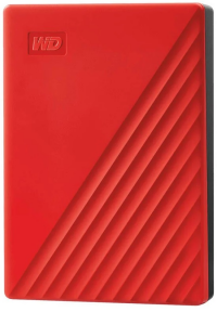 Dysk zewnętrzny HDD WD My Passport (4TB /Czerwony ) 