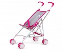 Wózek dla lalek Julia Prestige Pink 