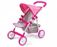 Wózek dla lalek Natalie Prestige Pink 