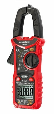 Cyfrowy miernik cęgowy Ermenrich Ping MK40 