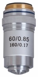 Obiektyw achromatyczny Levenhuk MED 60x