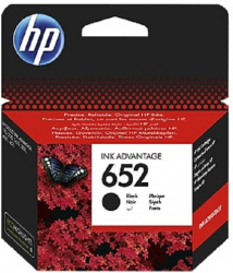 Wkład HP HP 652 Czarny F6V25AE