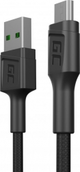 Kabel USB GREEN CELL microUSB 0.3