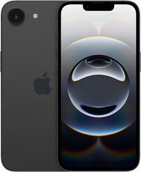 Smartphone APPLE iPhone 16E 8/256 GB Czarny MD1T4ZD/A