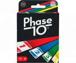 Mattel FFY05 Gra Karciana Phase 10