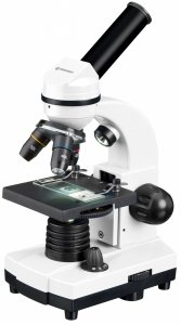 Mikroskop Bresser Junior Biolux SEL 40–1600x z futerałem, biały