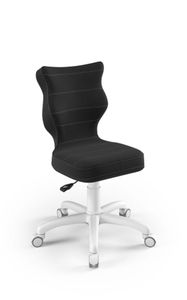Krzesło dziecięce Entelo - Petit Biały Velvet 24 rozmiar 3
