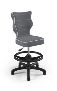 Krzesło dziecięce Entelo - Petit Czarny Velvet 03 rozmiar 3 WK+P