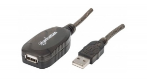 Kabel USB MANHATTAN USB 2.0 typ A (gniazdo) 20