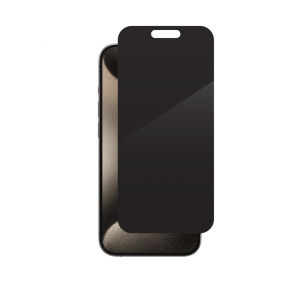 Zagg InvisibleShield Glass Elite Privacy - szkło prywatyzujące do iPhone 15 Pro