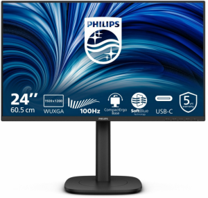 Monitor PHILIPS 24B2N3200D/00 (24.1 /IPS /100Hz /1920 x 1200 /Czarny)