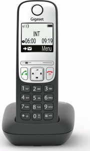 Telefon bezprzewodowy GIGASET  DECT A690 czarny