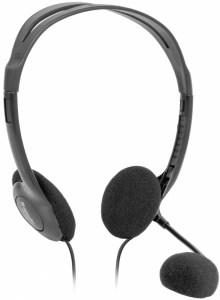 Słuchawki z mikrofonem DEFENDER AURA HN-102 CZARNE 63102