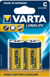 Baterie VARTA Alkaliczno-manganowa C (LR14, R14, 14A, UM2, MN1400, HP11) 2 szt. BAVA 4114LONG