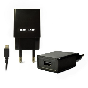 Ładowarka BELINE Beli0007(1x USB 2.01000mA240V)
