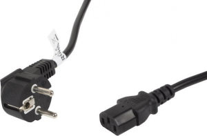 Kabel zasilający LANBERG Schuko - IEC320 C13 5m. CA-C13C-11CC-0050-BK