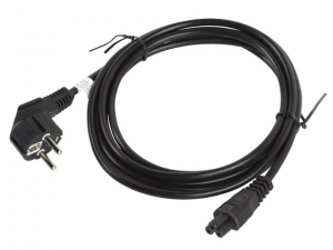 Kabel zasilający LANBERG Schuko - IEC320 C5 3m. CA-C5CA-11CC-003-BK