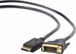 GEMBIRD DisplayPort - DVI 1 m 1m /s1x DisplayPort (wtyk) 1x DVI
