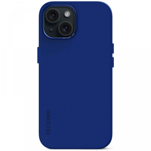 Decoded - silikonowa obudowa ochronna do iPhone 15 kompatybilna z MagSafe (galactic blue)