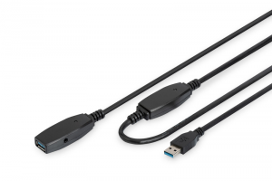 Kabel USB DIGITUS USB typ A (gniazdo) 10