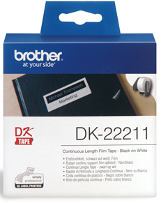Taśma BROTHER Czarny DK-22211