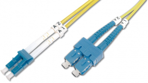Kabel sieciowy światłowodowy ANSMANN LC - SC 1 m 1