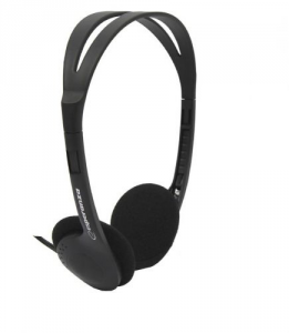 Słuchawki nauszne ESPERANZA EH119 (2m /3.5 mm wtyk/Czarny)