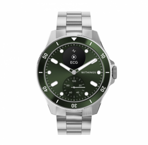 HWA10-model 8-All-Int WITHINGS HealthSense OS 3 Srebrno-zielony