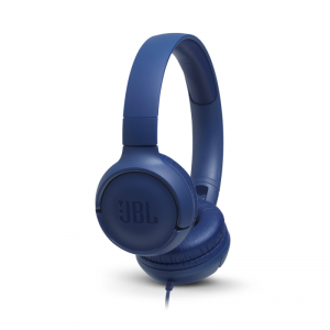 Słuchawki z mikrofonem Na głowę JBL Tune 500 Niebieski (3.5 mm minijack wtyk/Niebieski)