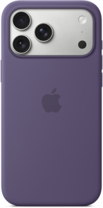Etui silikonowe z MagSafe do iPhonea 17 Pro Max - mleczny fiolet