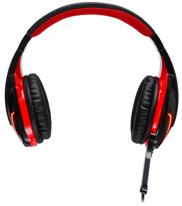 Słuchawki z mikrofonem TRACER Czarno-czerwony TRASLU45878
