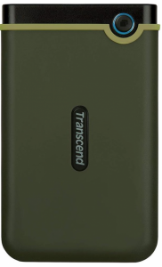 Dysk zewnętrzny HDD TRANSCEND StoreJet 25M3S (2TB /Zielono-czarny )