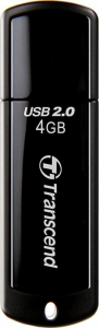 Pendrive (Pamięć USB) TRANSCEND 4 GB USB 2.0 Czarny