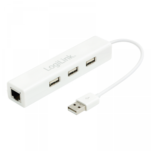 Adapter LOGILINK UA0174A Biały UA0174A USB 2.0 Typ A - RJ-45