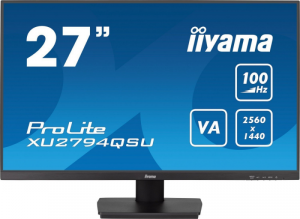 Monitor IIYAMA XU2794QSU-B6 (27 /100Hz /2560 x 1440 /Czarny)