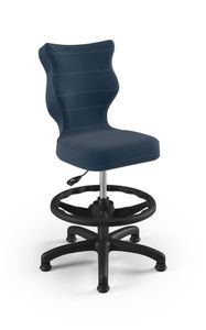 Krzesło dziecięce Entelo - Petit Czarny Velvet 35 rozmiar 4 WK+P