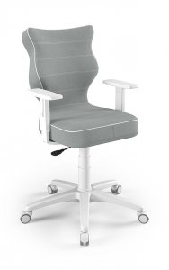 Krzesło młodzieżowe Entelo - Duo Biały Jasmine 06 rozmiar 5