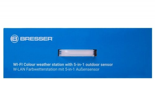 Stacja meteorologiczna Bresser 5-in-1 Wi-Fi z kolorowym wyświetlaczem