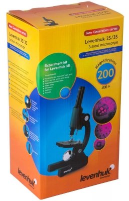 (PL) Monokularowy mikroskop Levenhuk 3S NG