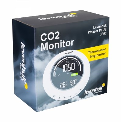 Miernik stężenia CO₂ Levenhuk Wezzer PLUS LP90