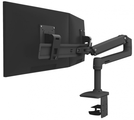 Uchwyt biurkowy Ergotron na 2 monitory 45-489-224 (maks. 25&quot;)