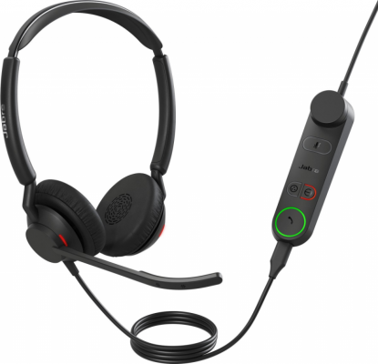 Słuchawki z mikrofonem JABRA Engage 50 II Link Czarny