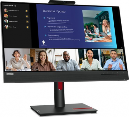 Monitor LENOVO 63D8MAT3EU (23.8&quot; /IPS /75Hz /1920 x 1080 /Czarny)