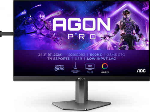 Monitor AOC AGON PRO AG246FK (24.1&quot; /TN /540Hz /1920 x 1080 /Czarno-szary)