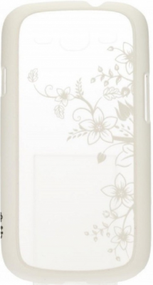 Etui Samsung S3 orchidea biały