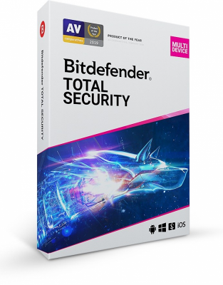 *BitDefender TOTAL SecMD 5St. 3Lata  BDTS-N-3Y-5D